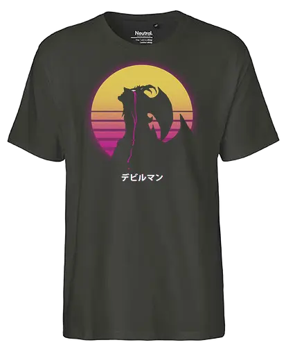 Crybaby - anime, manga, cry, devil, baby, retro, Vaporwave, rad - Fairtrade T-Shirt