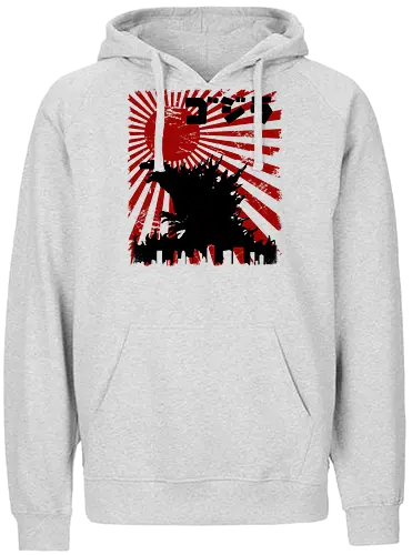 King Kaiju - film, kaiju, fantasy, monster, king of monsters, japan - Fairtrade Hoodie