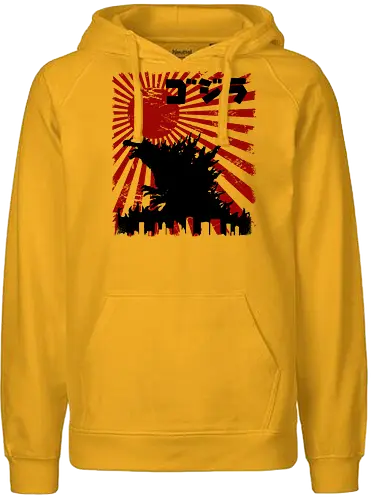 King Kaiju - film, kaiju, fantasy, monster, king of monsters, japan - Fairtrade Hoodie