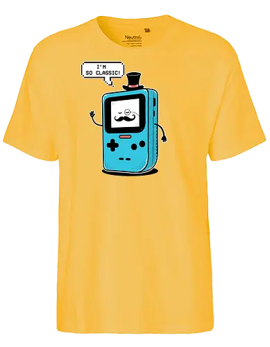 I'm So Classic! - gaming, handheld, retro, classic, I'm so classic - Fairtrade T-Shirt