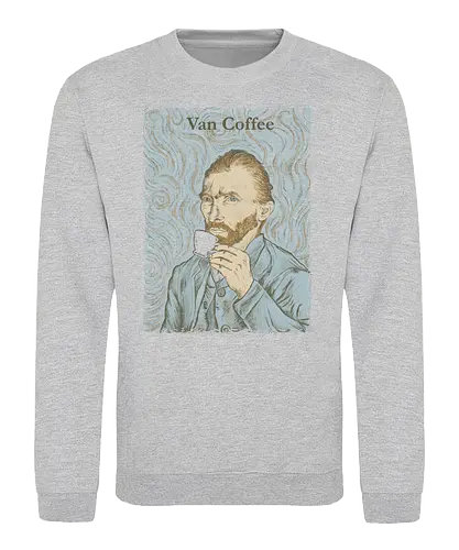 Van Coffee - art, kunst, kaffee, coffee, Von gogh, vincent van gogh - Sweatshirt