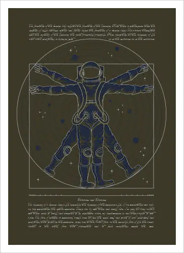Vitruvian Astronaut