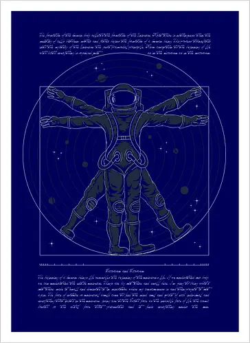 Vitruvian Astronaut