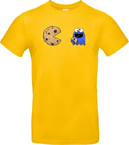 Pac-Cookie Man - cookie, krümel, gaming - Standard T-Shirt