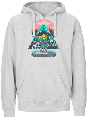 Wild On - gaming, classic gaming, retrogaming, Hero of Time - Fairtrade Hoodie