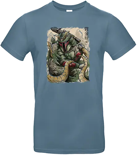Samurai Hunter - bounty hunter, samurai, japan, vincent trinidad, sci fi, science fiction, nerd, space opera, film, serie - Standard T-Shirt