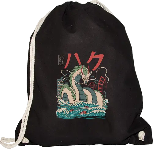 Dragon Kaiju - mashup, monster, kaiju, anime, manga, spirit, dragon, drache - Gymsack