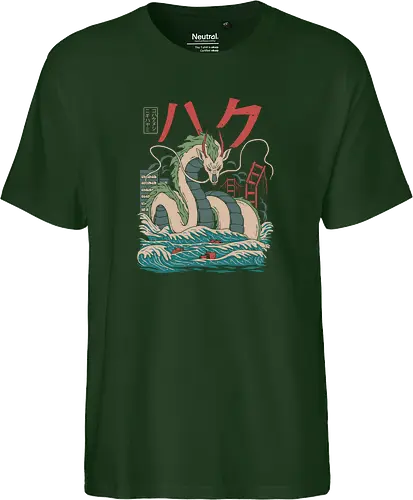 Dragon Kaiju - mashup, monster, kaiju, anime, manga, spirit, dragon, drache - Fairtrade T-Shirt