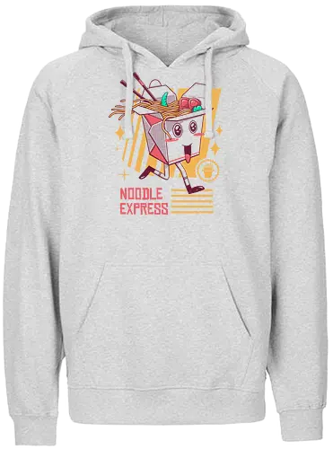 Noodle Express - ramen, cup noodles, take away, nudeln, kawaii, express, essen - Fairtrade Hoodie