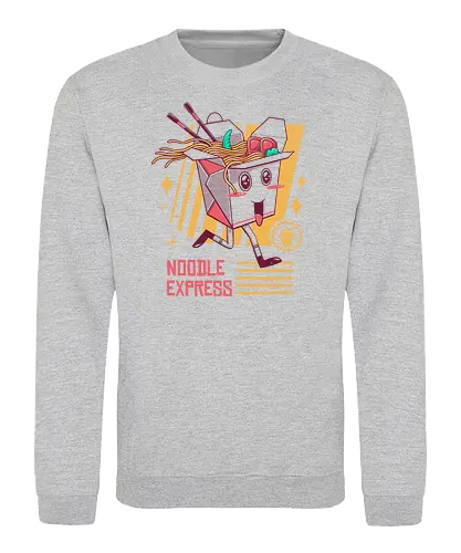 Noodle Express - ramen, cup noodles, take away, nudeln, kawaii, express, essen - Sweatshirt