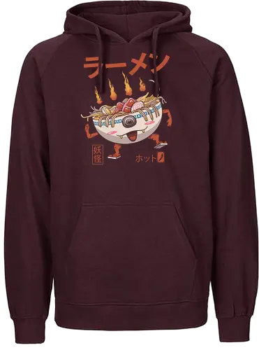 Ramen Yōkai - yokai, ramen, nudelsuppe, geist, ghost, japan, monster, mononke - Fairtrade Hoodie