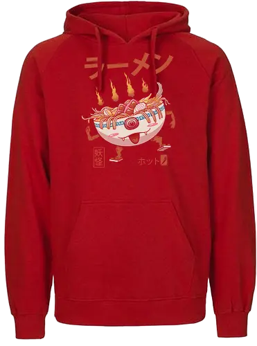 Ramen Yōkai - yokai, ramen, nudelsuppe, geist, ghost, japan, monster, mononke - Fairtrade Hoodie