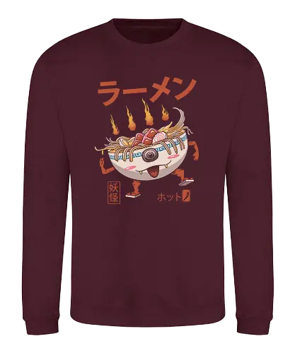 Ramen Yōkai - yokai, ramen, nudelsuppe, geist, ghost, japan, monster, mononke - Sweatshirt