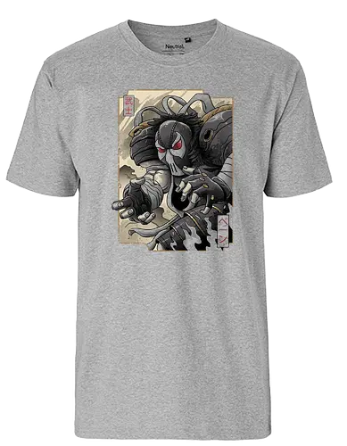 Samurai Bane - samurai, japan, tradition, bat, bane, Japanese - Fairtrade T-Shirt