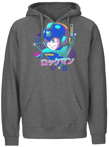 Lo-Fi Bomber - gaming, 90s, retrogaming, man, mega - Fairtrade Hoodie