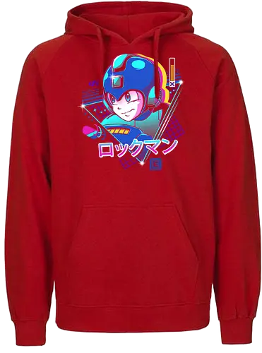 Lo-Fi Bomber - gaming, 90s, retrogaming, man, mega - Fairtrade Hoodie