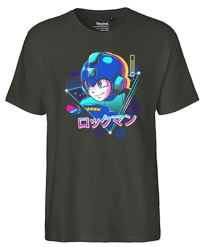 Lo-Fi Bomber - gaming, 90s, retrogaming, man, mega - Fairtrade T-Shirt