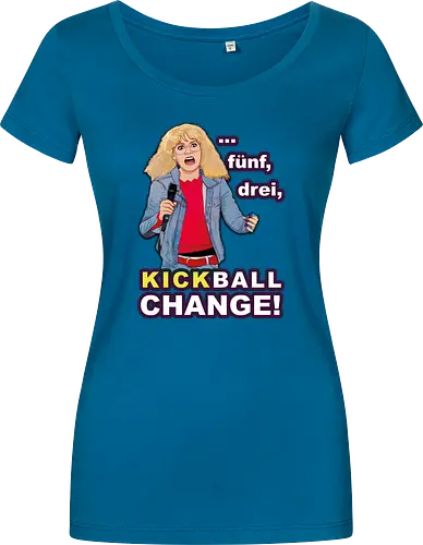 Mandy Kickball-Change - Women T-Shirt
