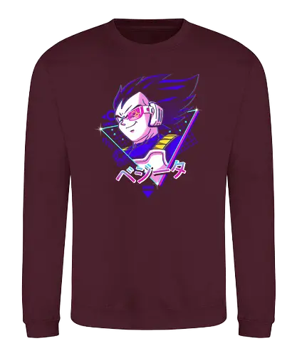 Lo-Fi Saiyan Prince - db, dbz, anime, manga - Sweatshirt
