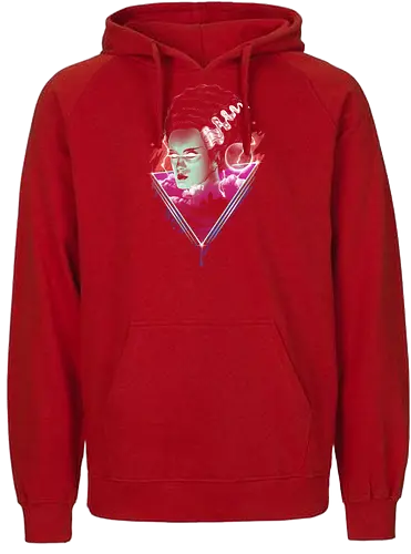 Rad Bride - frankenstein, frankensteins monster, monster, horror, classic, rad - Fairtrade Hoodie