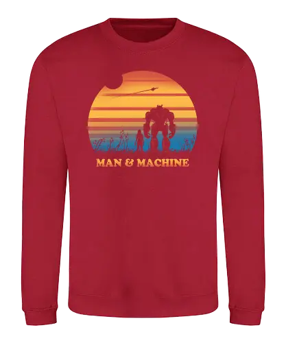 Robot Feels - transform, robot, sci fi, science fiction, film, movies - Sweatshirt