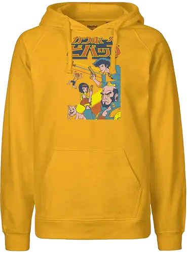 Space Cowboy Squadron - cowboy, bebop, anime, manga, space, weltraum, weltall - Fairtrade Hoodie