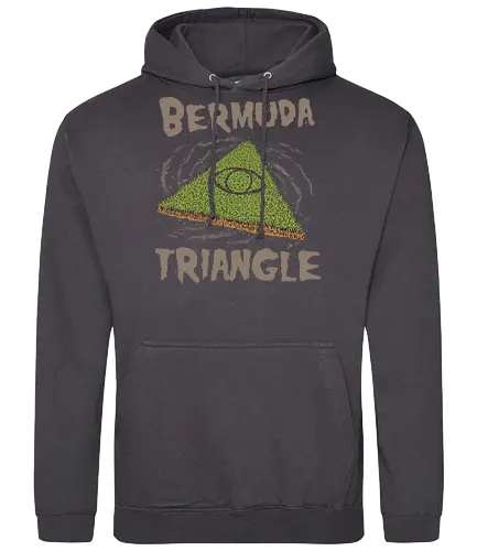 Bermuda Triangle - bermuda dreieck, verschwörung, conspiracy, triangle, aluhut, aliens, disapprences - Standard Hoodie
