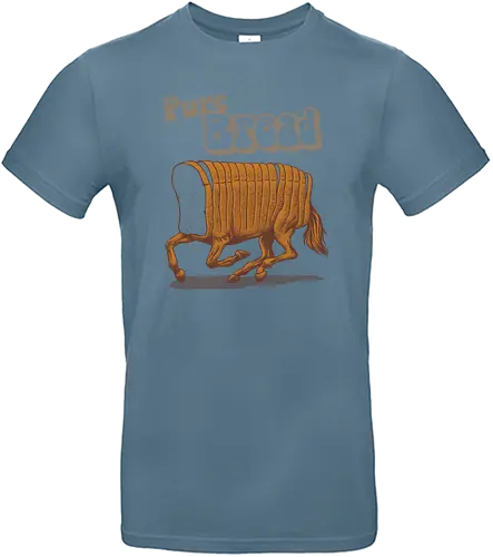 Pure Bread - pure breed, horse, joke, pun, brot, pur, gag, fun, meme, bread - Standard T-Shirt