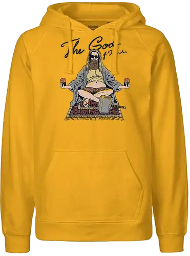 Thor Lebowski - comic, film, god of thunder, thor, movie, fun, mashup, big, mjölnir - Fairtrade Hoodie