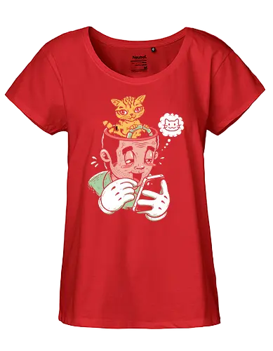 Cat Rules - cat, katze, neko, katzenvideos, süß, cute, niedlich - Fairtrade Girl Shirt