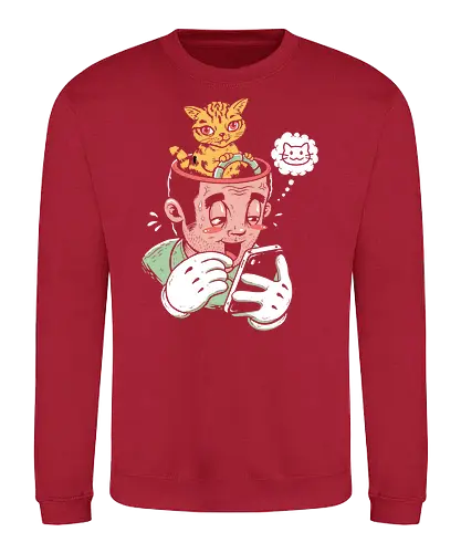 Cat Rules - cat, katze, neko, katzenvideos, süß, cute, niedlich - Sweatshirt