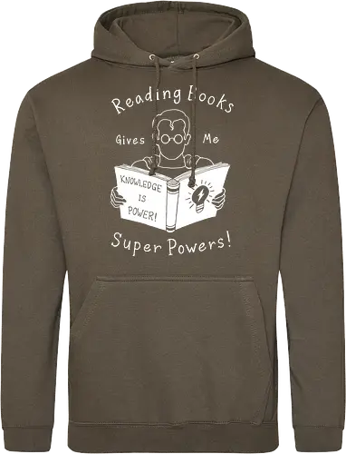 Books give me super powers!