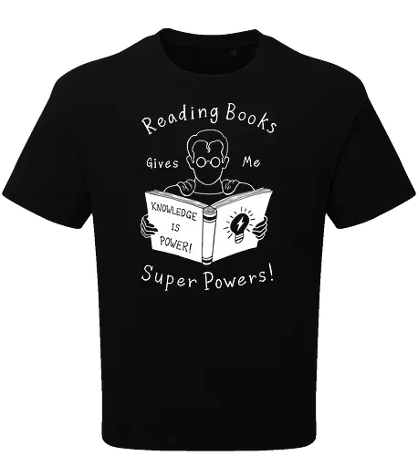 Books give me super powers!