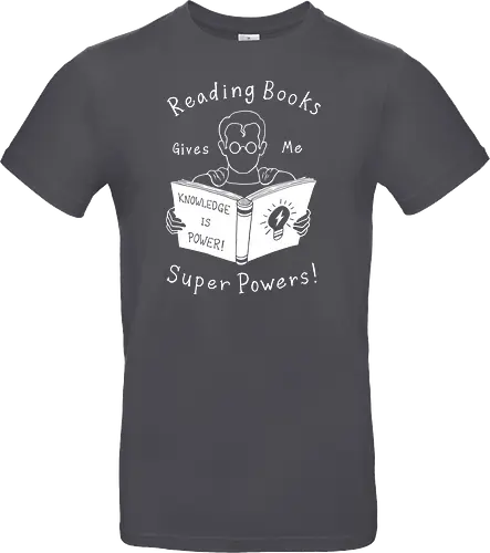 Books give me super powers!