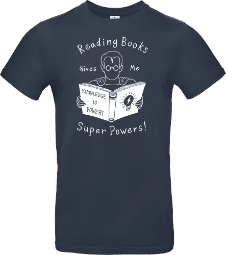 Books give me super powers!