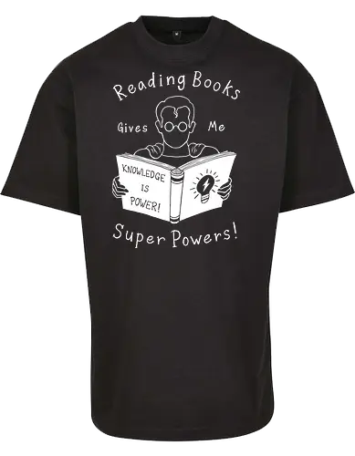 Books give me super powers!