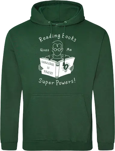 Books give me super powers!