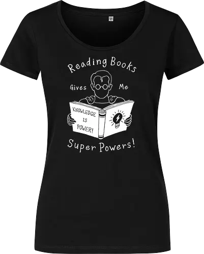 Books give me super powers!