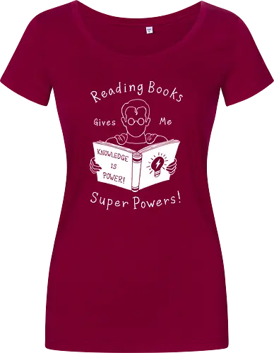 Books give me super powers!