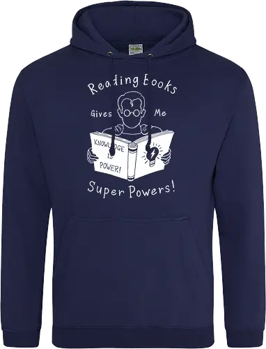 Books give me super powers!