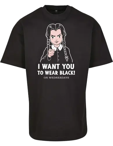 I want you to wear black