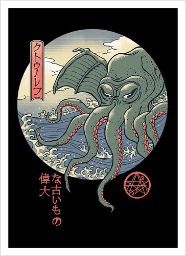 Cthulhu Ukiyo-e