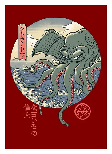 Cthulhu Ukiyo-e