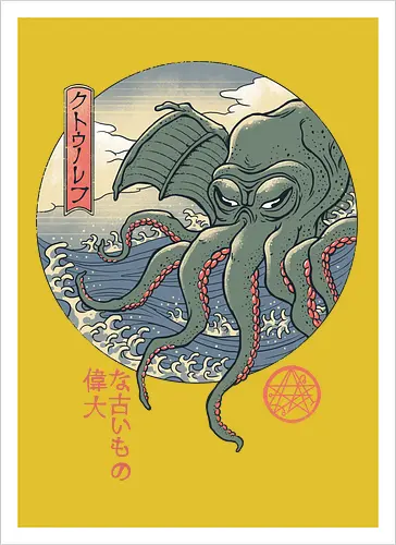 Cthulhu Ukiyo-e