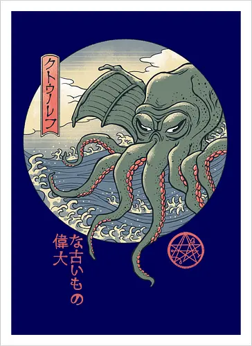 Cthulhu Ukiyo-e
