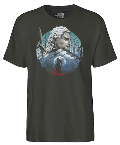 The hunting - witcher, serie, game, gaming, literatur - Fairtrade T-Shirt
