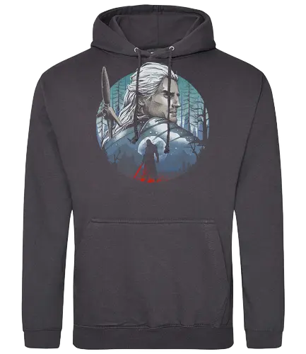 The hunting - witcher, serie, game, gaming, literatur - Standard Hoodie