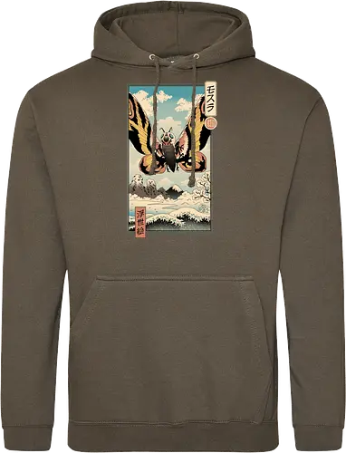 Ancient Moth Ukiyo-e