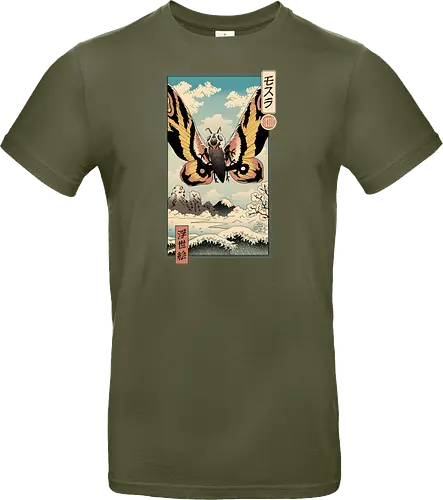 Ancient Moth Ukiyo-e