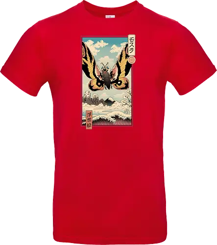 Ancient Moth Ukiyo-e